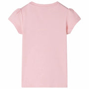 Maglietta da Bambina Rosa Chiaro 104 10575