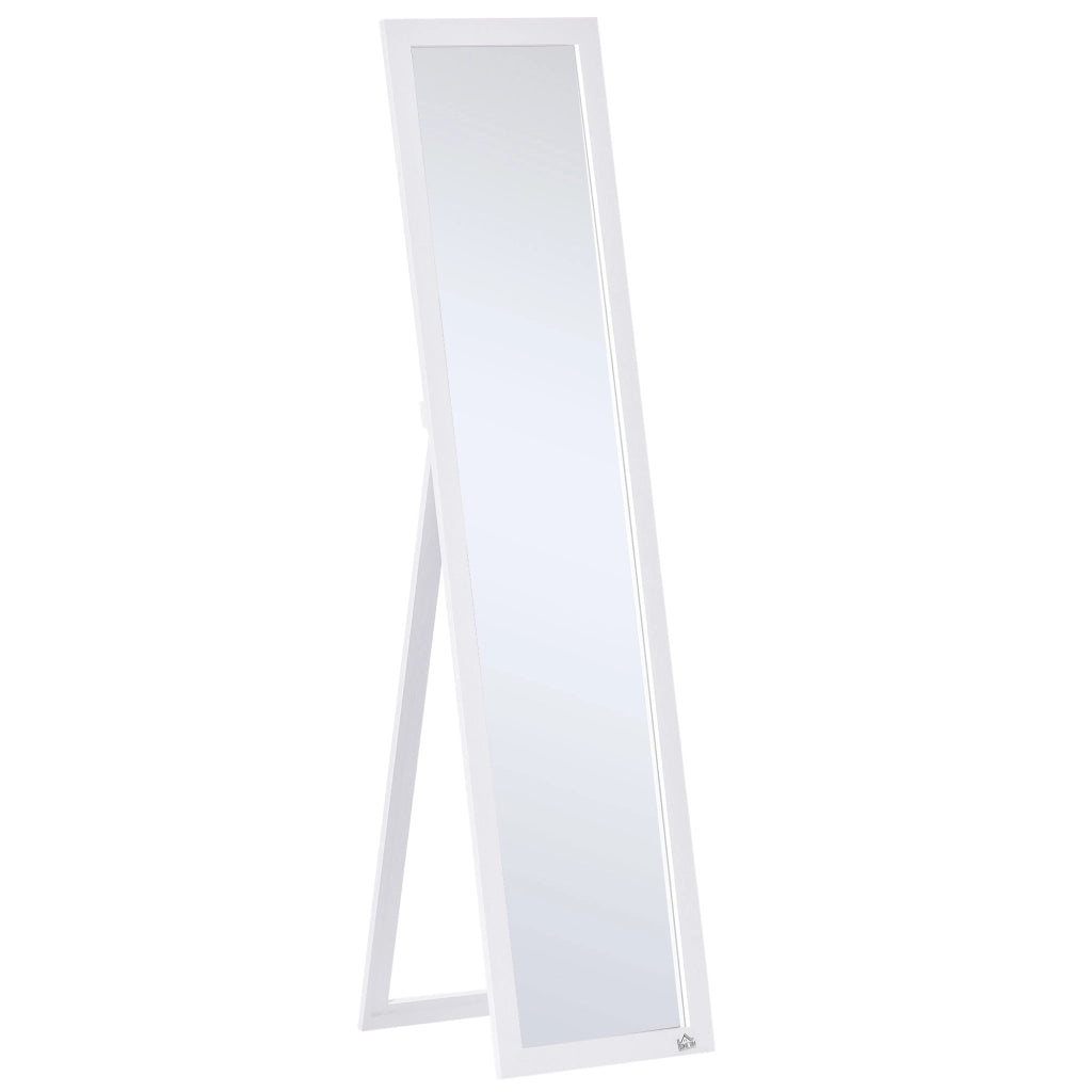 Specchio a Pieno Corpo da Parete o da Terra ¨C zephmum ¨C 37x37x154 cm Bianco