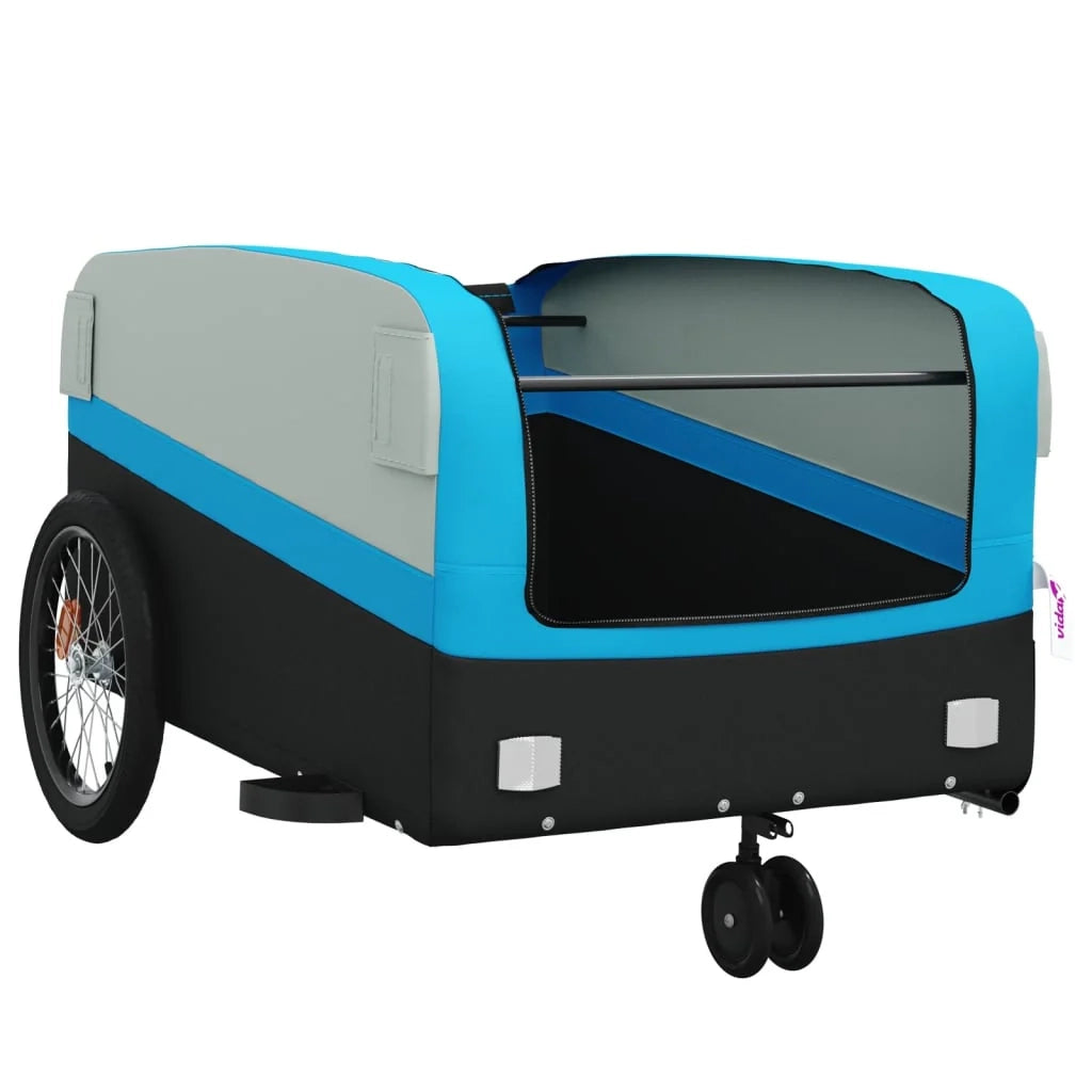 Rimorchio per trasporto biciclette 45 kg ferro blu 02_0044110