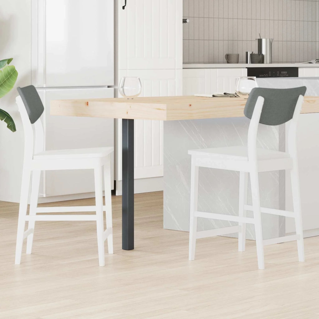 Sedie da pranzo 2 pcs Bianco 48 x 49 x 95 cm