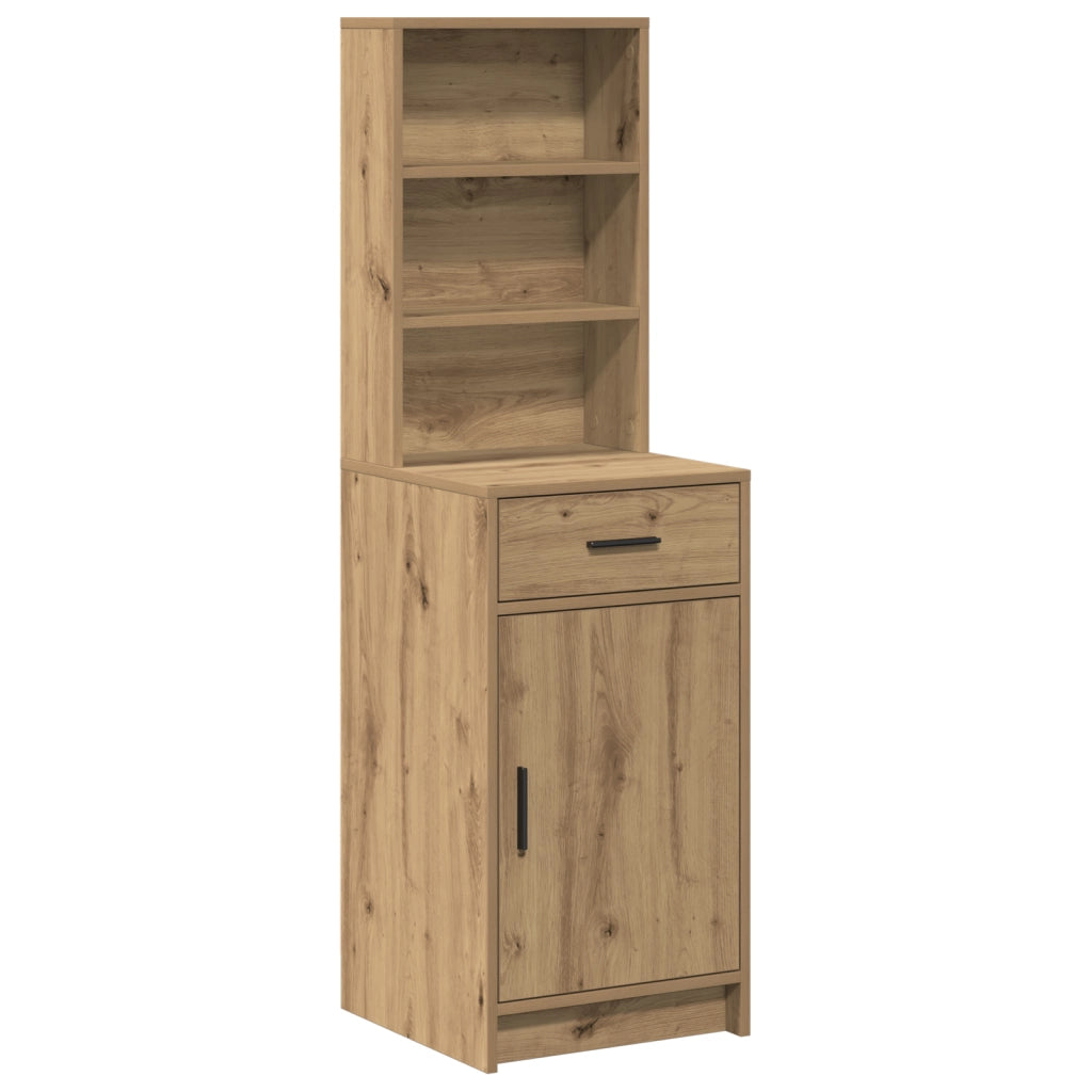 Armadio Alto Rovere Artigianale 40x41x135 cm Legno Ingegnerizzato
