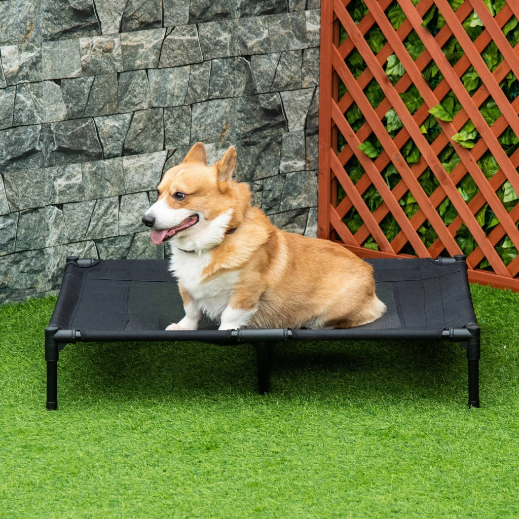 Cuccia per cani pieghevole traspirante ¨C Xylo ¨C nero