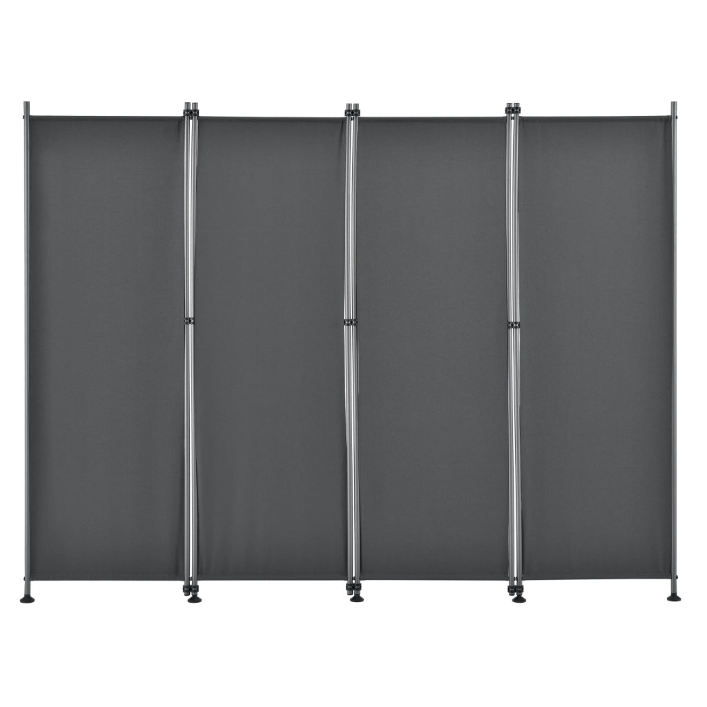 Schermo divisorio 215 x 170 cm grigio 03_0001062