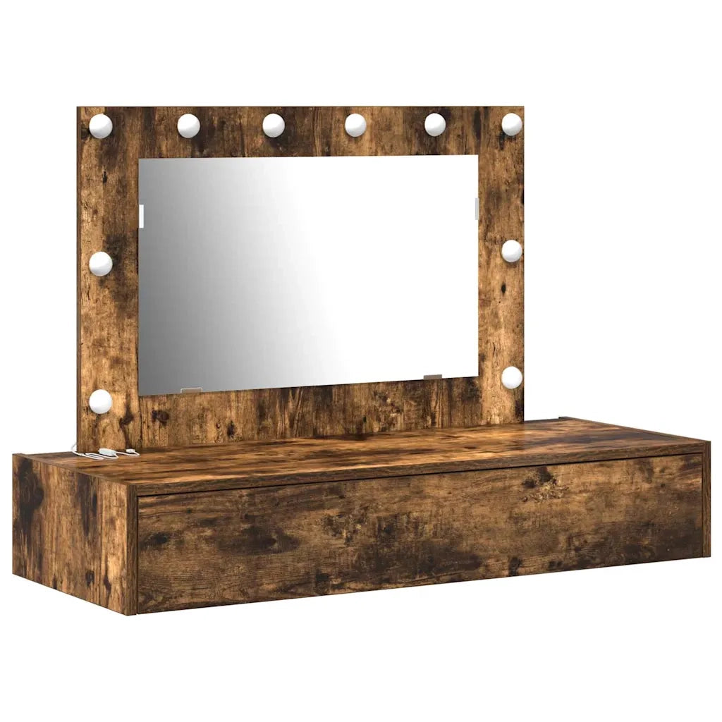 Tavolo da Trucco Marrone 100 x 40 x 70 cm Legno ingegnerizzato 865239