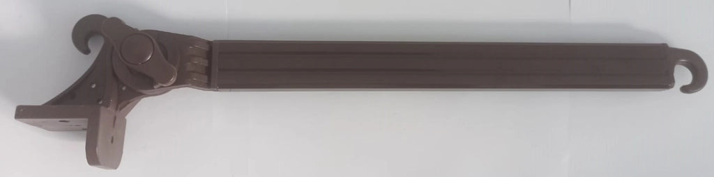 Braccetto per Tende da Sole in Alluminio Braccio Alluminio 70 cm Marrone