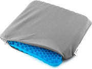 Guscio di gel con silicone a celle di api Hexafresh - Ottimo comfort e supporto progettazione ergonomico, facile da utilizzare per casa e lavoro.