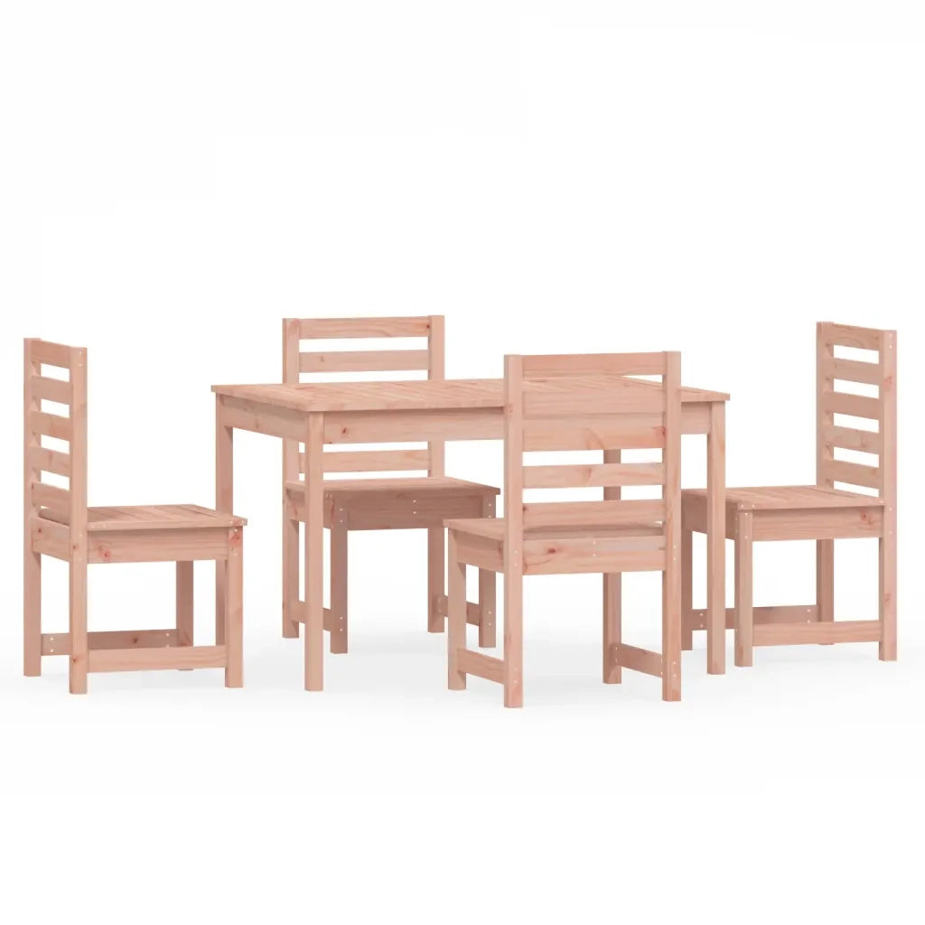 Set da Pranzo per Giardino 5 pz in Legno Massello di Douglascod mxl 100217