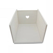 Trade Shop - Cestino Portaoggetti Organizer Rettangolare Cesto Portatutto Scatola 34x46x25.5 -