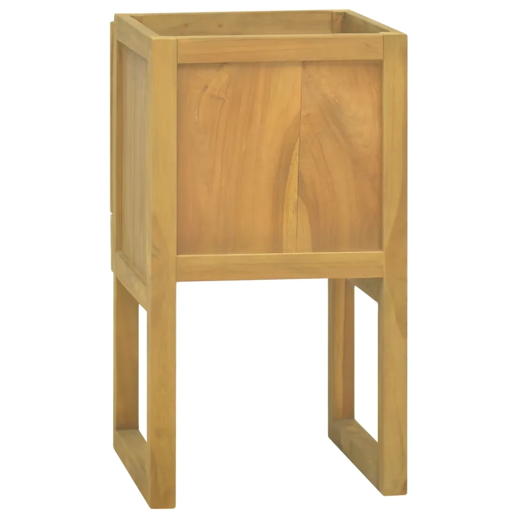Mobile da Bagno | Armadio da bagno 41x40x75 cm in Legno Massello di Teak