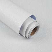 Film decorativo autoadesivo bianco autoadesivo 40 cm x 300 cm con effetto liscio e inciso a rilievo, impermeabile
