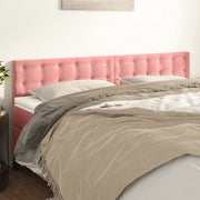 Testiera 2 pz Rosa 90x5x78/88 cm in Vellutocod mxl 119481