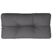 Cuscino per pallet | Cuscini per sedie Antracite 80x40x12 cm in Tessuto