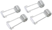 Accessorio per serramenti automaticamente chiudenti - 4 pezzi - Acciaio inossidabile - Installazione semplice - Funzione anti-aderenza - Chiusura serramenti