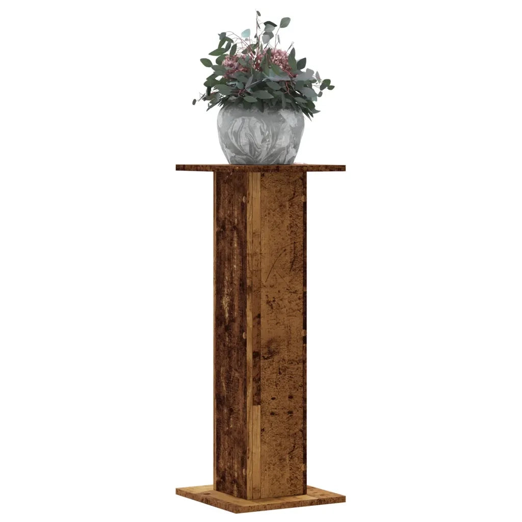 Supporti per piante | Sostegno per piante 2 pz Legno Vecchio 30x30x80 cm Truciolato