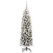 Albero di Natale Artificiale-Albero Natalizio con 150 LED Verde 150 cm 970392