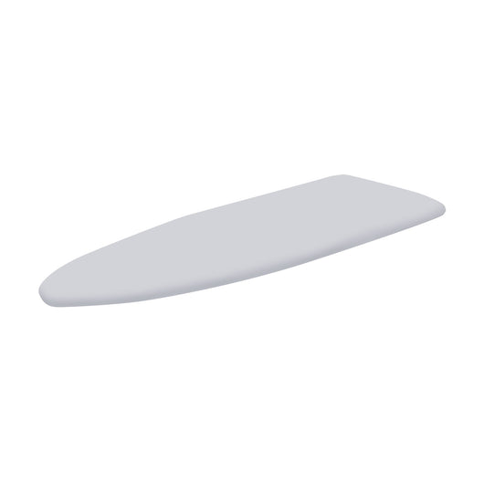 Copriasse Ricambio Asse da Stiro Ironfast e Star 114x36cm Cotone Spugna Feltro Grigio