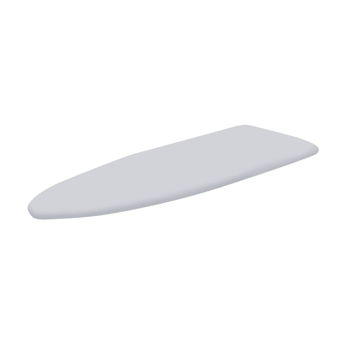 Copriasse Ricambio Asse da Stiro Ironfast e Star 114x36cm Cotone Spugna Feltro Grigio