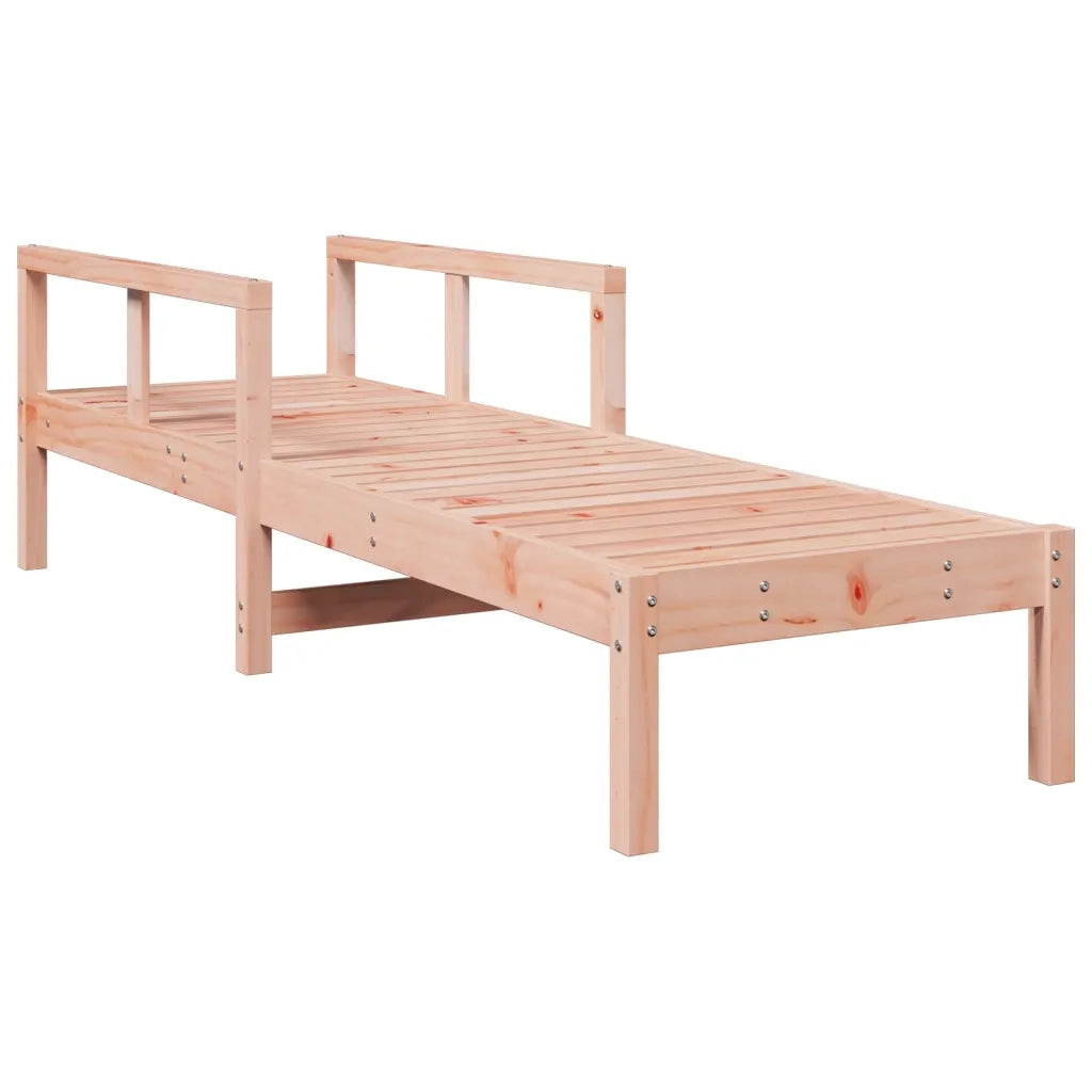Lettino Prendisole | Sdraio da giardino | Lettino da sole 199,5x62x55 cm in Legno Massello di Douglas