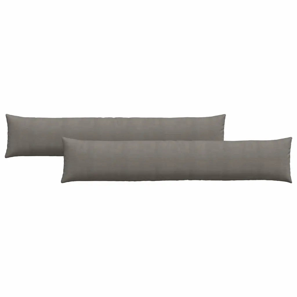 Cuscini da Divano 2 pcs Grigio chiaro 200 x 40 cm