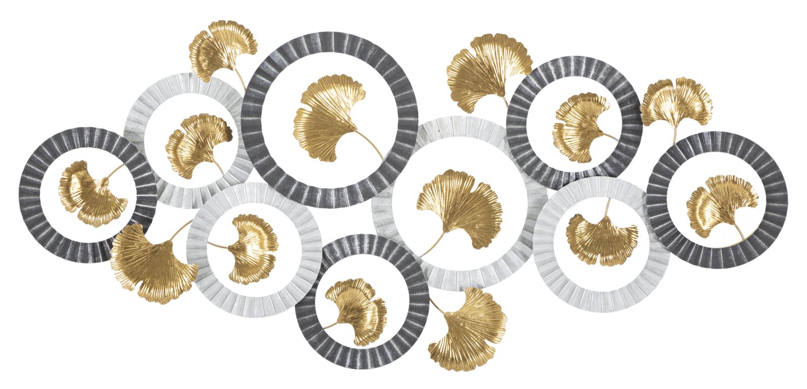 Pannello Arty 126x5x58 cm in Ferro Multicolor