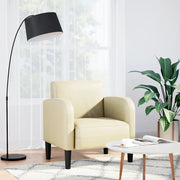 Divano Sedia con Braccioli Crema 54 cm in Similpelle 4100530