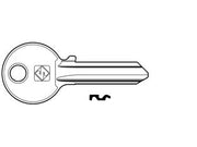CHIAVI PER CILINDRI ISEO 5 SPINE GRANDI IE6  IN ACC. NICH.- - IE6 DX - 100 pezzi SILCA