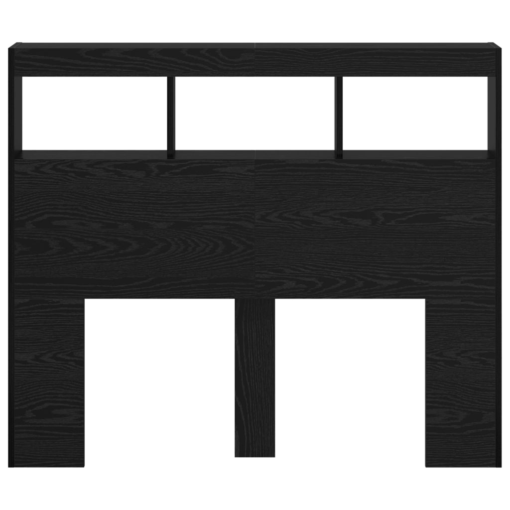 Testata in Rovere Nero Rovere Nero Legno ingegnerizzato 120 x 17 x 102 cm