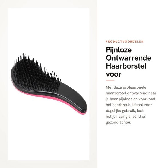 Borsetto Professionale per Capelli - Disimpegna e Protegge - Anticrespo - Senza Dolore per la Rottura dei Capelli - Per Capelli Lisci e Sottili - Borsetto Organico