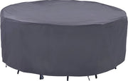 Copertura protettiva robusta per tavoli da giardino - Impermeabile, resistente ai raggi UV e ad abrasioni - Ideale per uso all'aperto, dimensioni circa 128 x 71 cm.