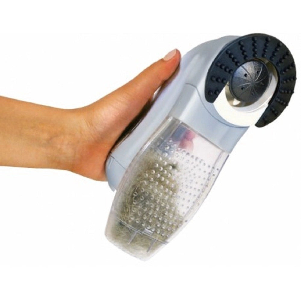 Trade Shop - Tosatrice 2in1 Rimuove Peli In Eccesso Massaggia Per Cane Gatto Shed Indolore -