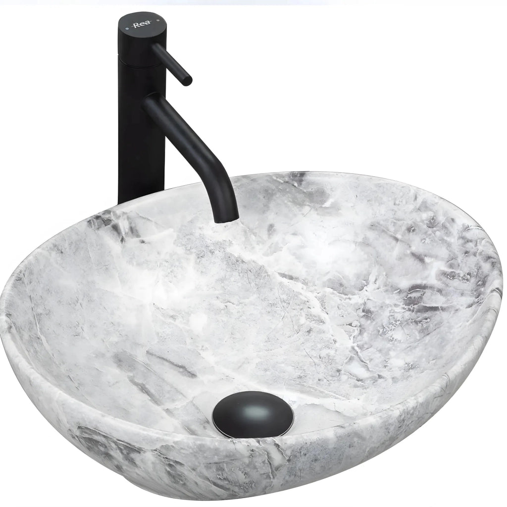 Lavabo Da Appoggio Rea Sofia Stone