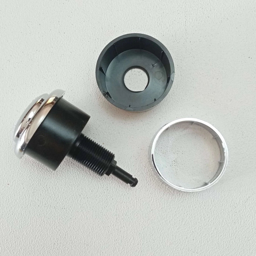 Pulsante di scarico cromato pneumatico per batteria di scarico tremolada