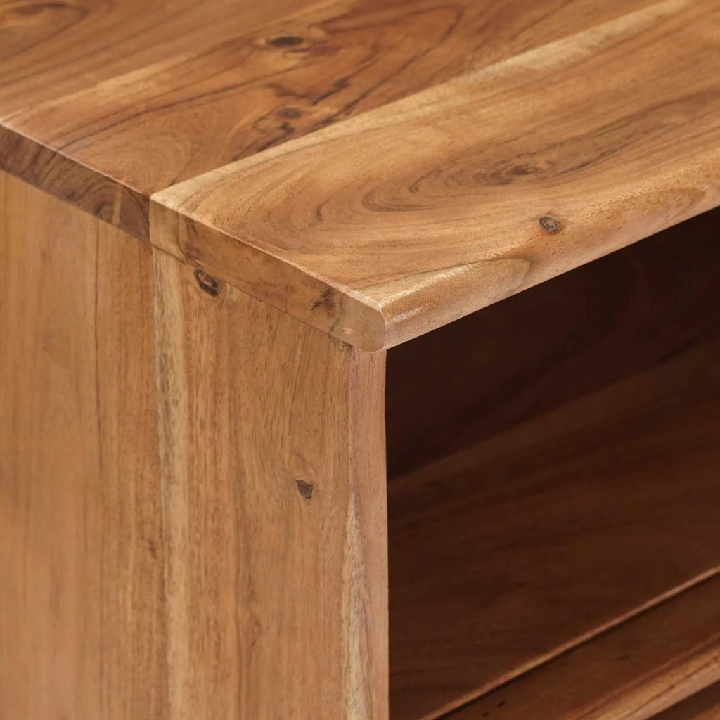 Tavolo da Caffè Fatto a Mano Marrone Teak 85 x 45,5 x 40 cm