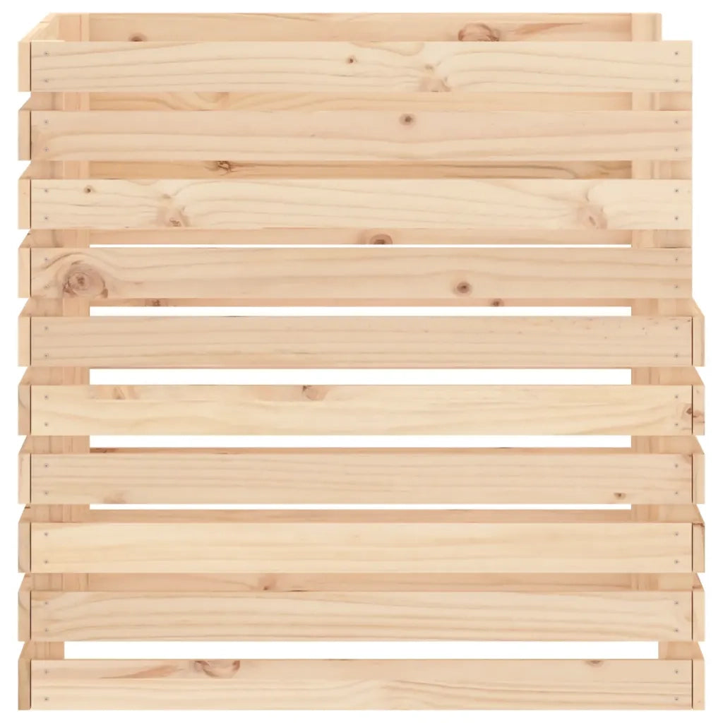 Compostiera 80x80x78 cm in Legno Massello di Pino 822187