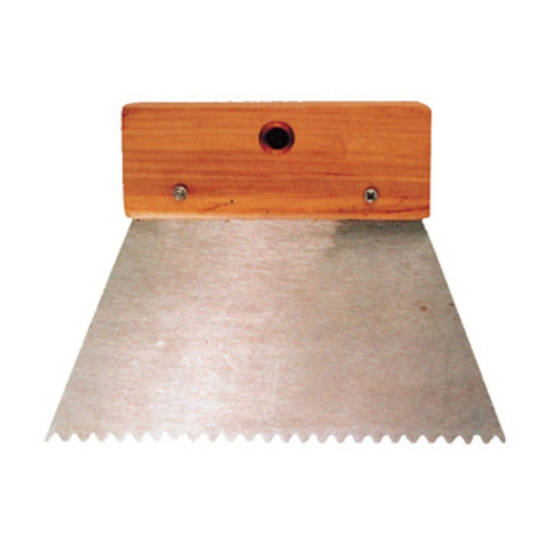 SPATOLA DENTATA CM.18- 12,0 pz