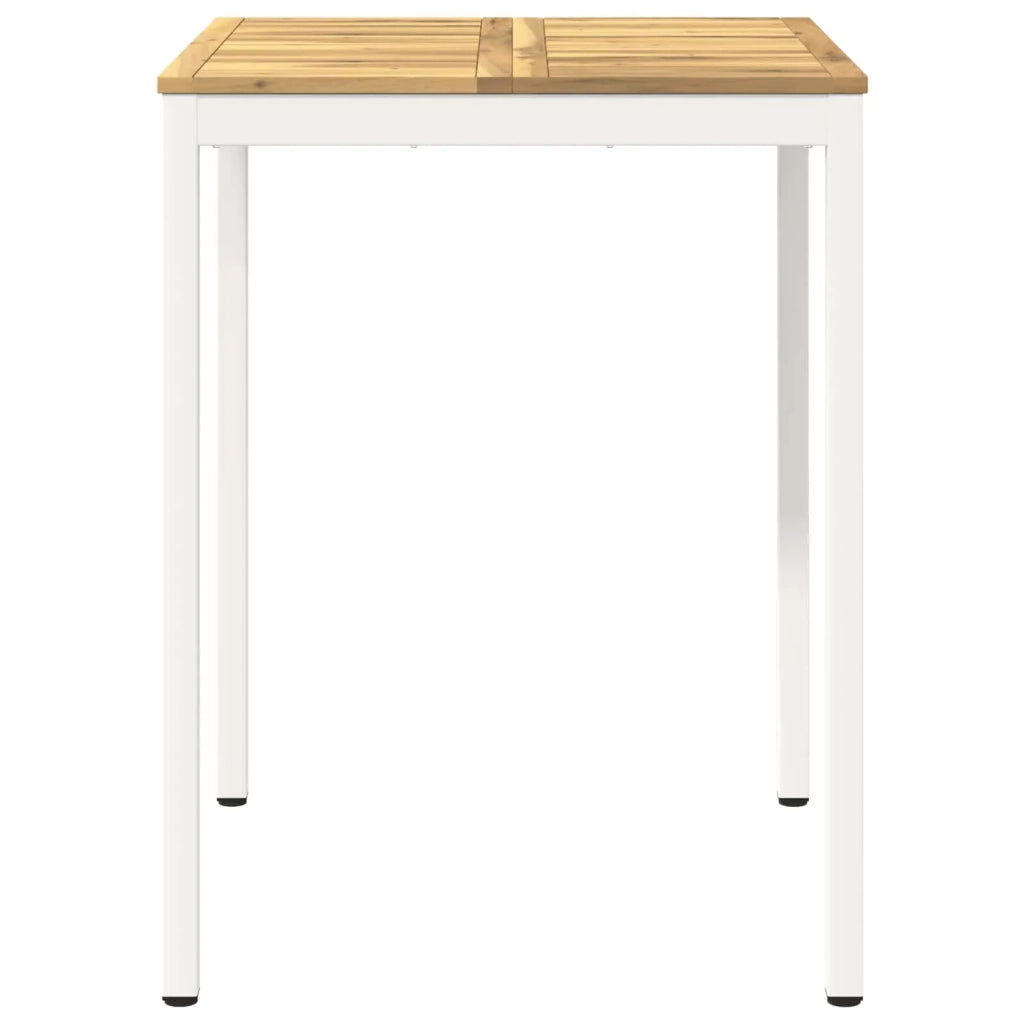 Tavolo Bar da Giardino Bianco 80 x 80,5 x 105 cm 901777