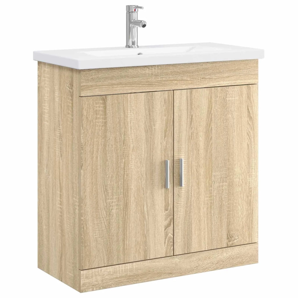 Set di mobili per il bagno Rovere Sonoma 81 x 40 x 84,5 cm 3404360