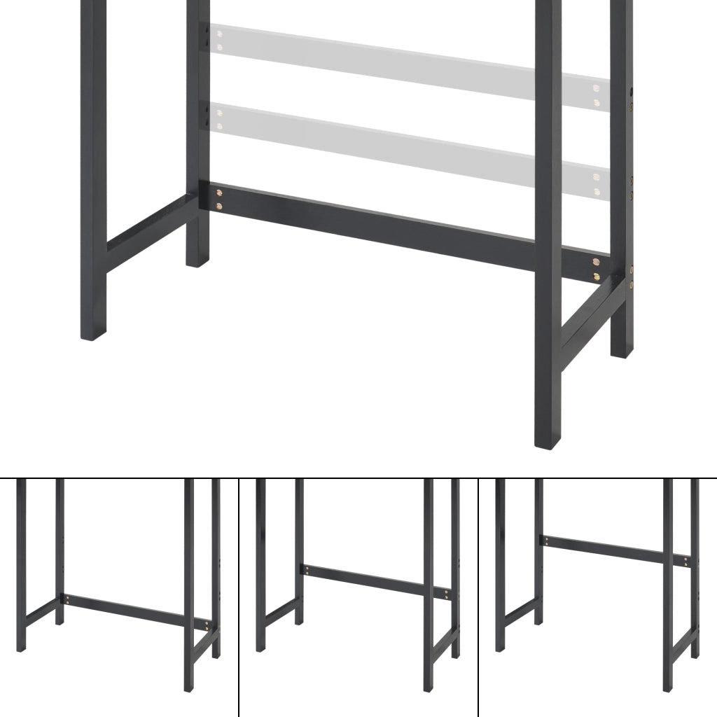 Armadietto Sopra Gabinetto Lavatrice Tervola Mobile Sovrastruttura per Bagno 172x63x27 cm [en.casa]