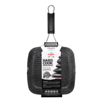 Bistecchiera Antiaderente 1 Manico 26x26 cm Olympia Hard Cook