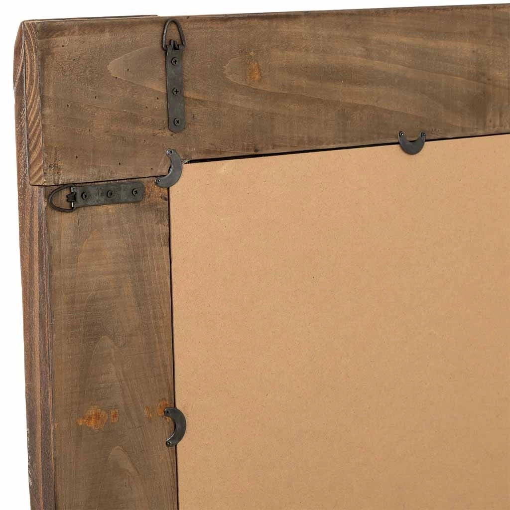 Specchio in legno 120x76x04h cm