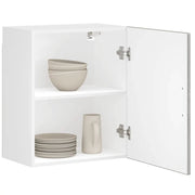vidaXL Pensili da Cucina 2 pz Porto Grigio Sonoma in Legno Multistrato