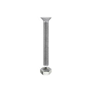 Viti per metallo T.P.S. zincate M5 x 100 - 8 pz.