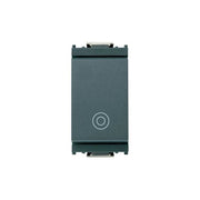 16080 Pulsante Generico Unipolare Grigio 1P No 10A Idea