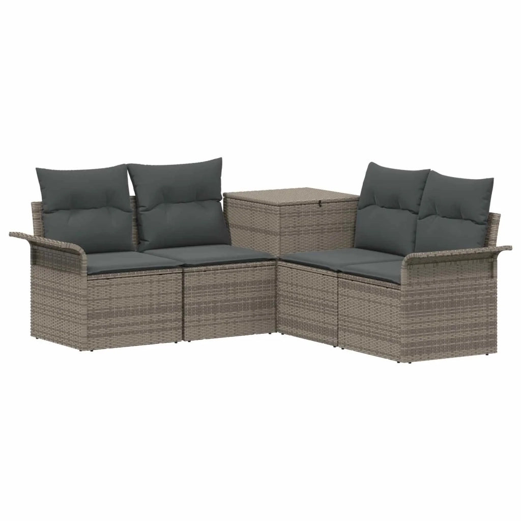 Set di divani 5 pz Grigio e Grigio Scuro 3447740