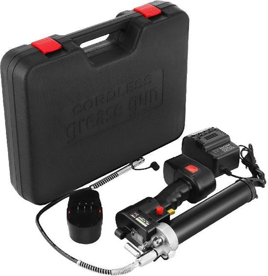 Vetspuit Elettrico – Pneumatico con 2 Batterie – Compreso Caricatore – Compreso Casco – Set Completo