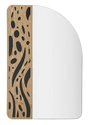 Specchio da Muro Terry 60x1x90 cm in MDF e Specchio Multicolor