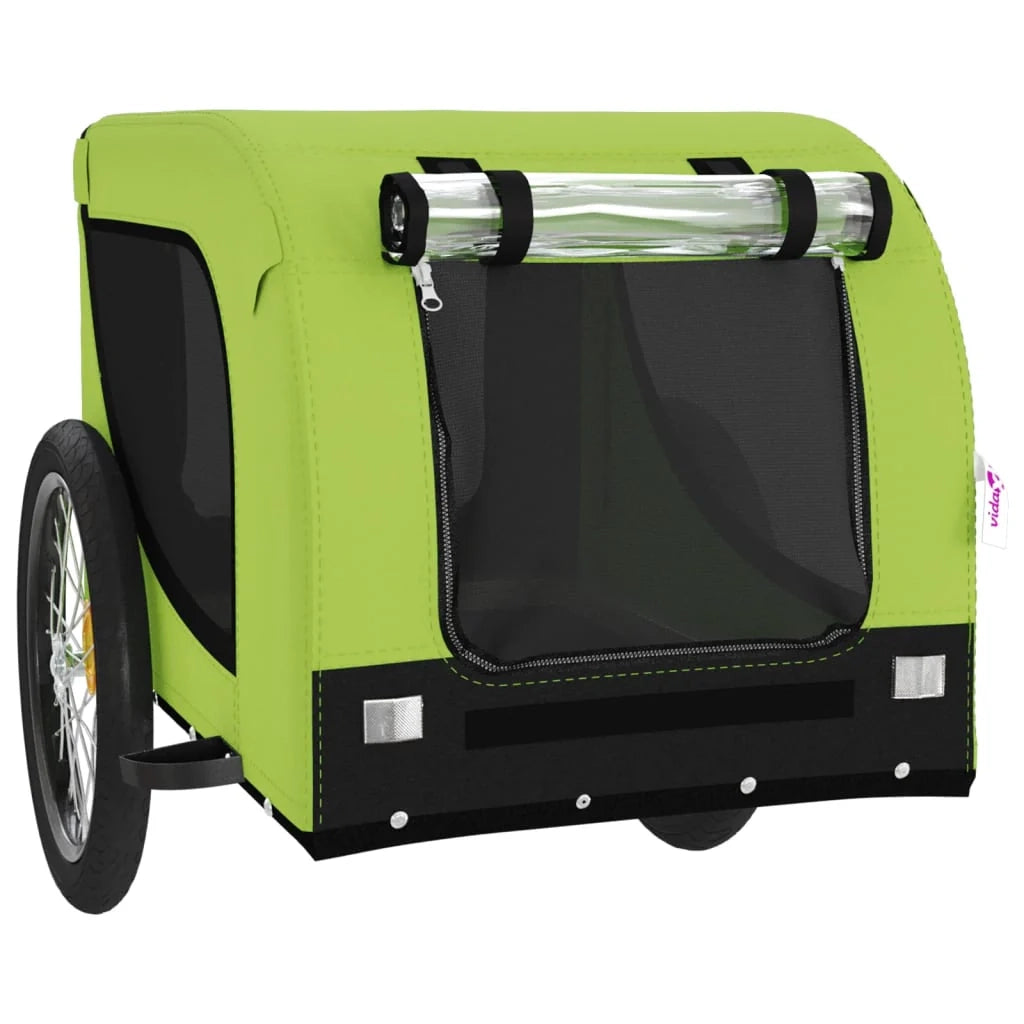 Rimorchio/carrello per animali domestici verde 02_0044290