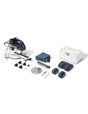 Troncatrice FESTOOL KSC 60 EB 5,0 I-Plus (2 x 5,0 Ah + TCL6 + SYS3 M 437)