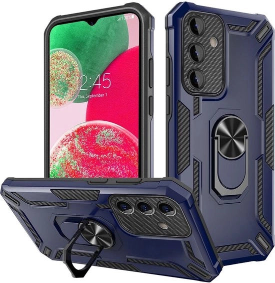 Supporto Magnetico per Telefono con Stand in Blu, compatibile con Samsung Galaxy A34