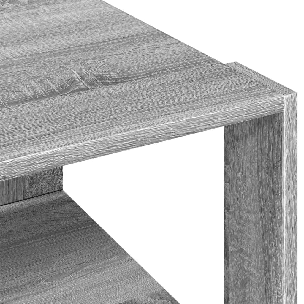 Tavolino salotto | Tavolino da caff¨¨ | Tavolino da Soggiorno Grigio Sonoma 51,5x51,5x30cm Legno Multistrato